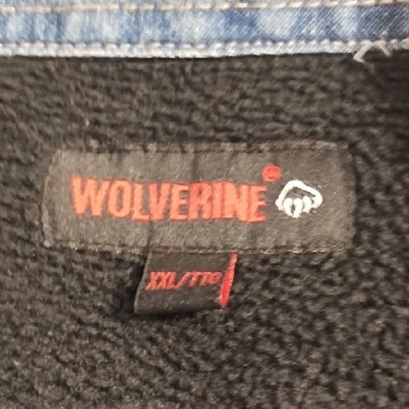 Blue Denim Barn Jacket Lined Utility Coat - Picture 9 of 15